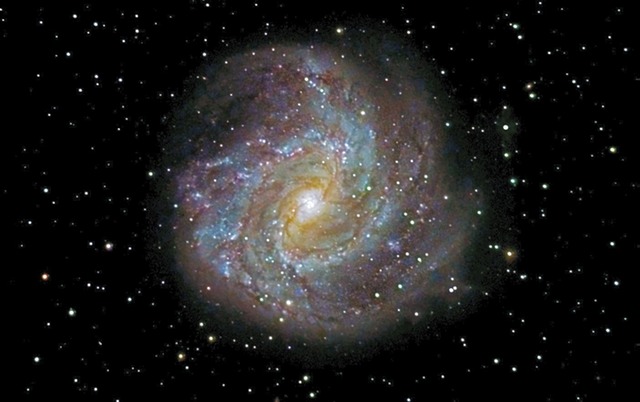 Pinwheel galaxy amateur image