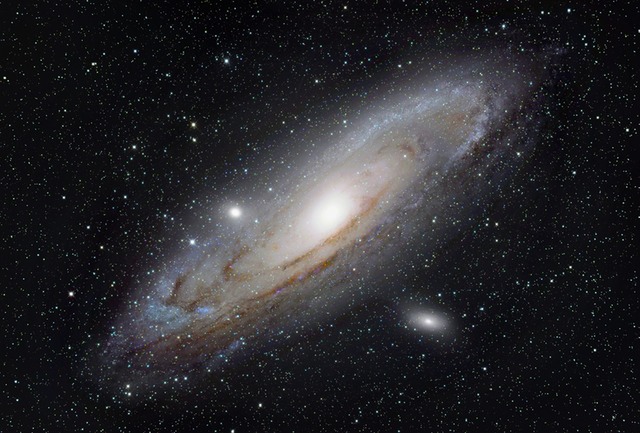 M31 Andromeda Galaxy FlattenColor 2006