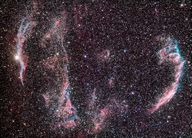 Veil Nebula Complex Color Cropped